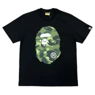 Футболка A Bathing Ape With Print On Both Sides "Black/Green"