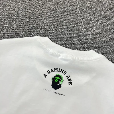 Футболка A Bthing Ape X Razer Gaming "White" фото № 5