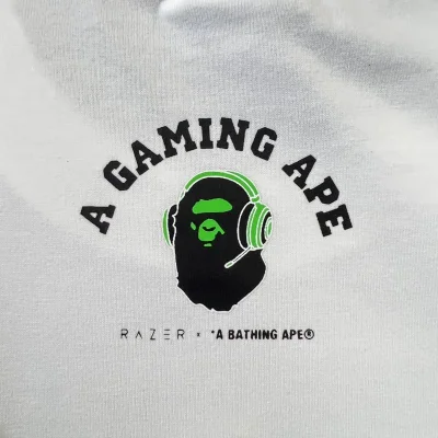 Футболка A Bthing Ape X Razer Gaming "White" фото № 6