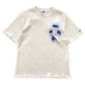 Футболка ADER With Blue Toy "White"