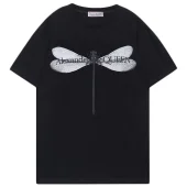 Футболка Alexander Mcqueen Dragonfly Print "Black"