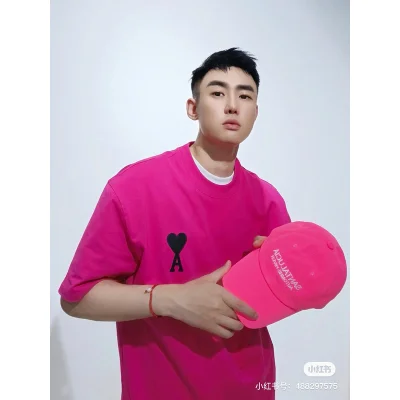 Футболка AMI Intense Color "Pink" фото № 2 Футболка AMI Intense Color "Pink" фото № 2