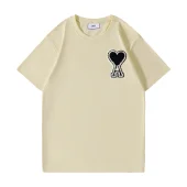 Футболка Amiri With A Letter Connected To The Heart "Cream"