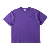 Футболка Amiri With A Basic Logo "Violet"