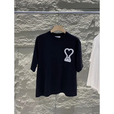 Футболка Amiri With Big Heart - Classic "Black" фото № 2