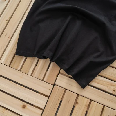 Футболка Amiri With Small Logo On Both Sides "Black" фото № 5