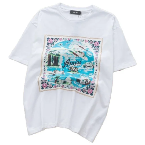 Футболка Amiri The Golden State "White"