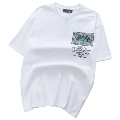 Футболка Amiri Memories - Text "White"