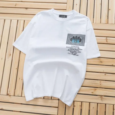 Футболка Amiri Memories - Text "White" фото № 3