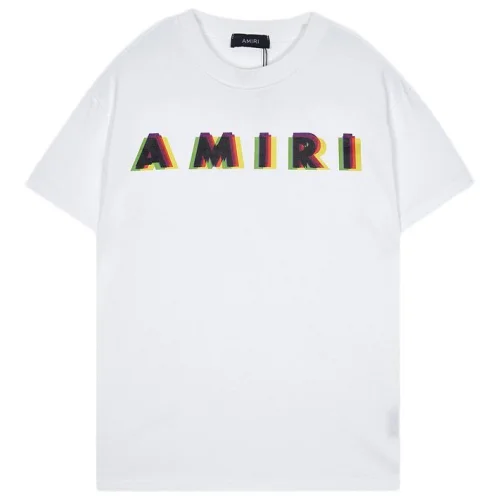 Футболка Amiri Overlapping Logos "White"