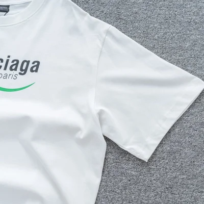 Футболка Balenciaga Crew "White" фото № 6