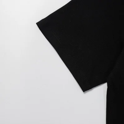 Футболка Balenciaga With Small Shiny Logo "Black" фото № 7