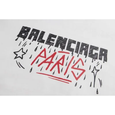 Футболка Balenciaga With Red Inscription "White" фото № 4