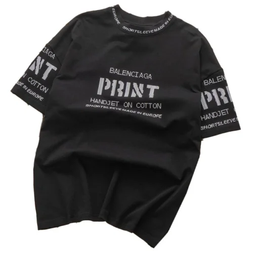 Футболка Balenciaga Graphic Print "Black"