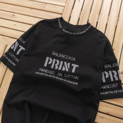 Футболка Balenciaga Graphic Print "Black" фото № 6 Футболка Balenciaga Graphic Print "Black" фото № 6