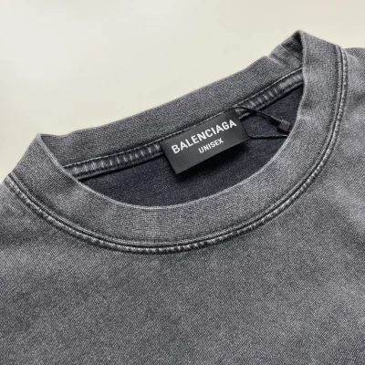 Футболка Balenciaga Fashion Institute "Gray" фото № 7