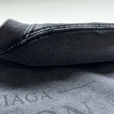 Футболка Balenciaga Fashion Institute "Gray" фото № 8