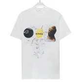 Футболка Balenciaga Ball Pear And Wise Man Print "White"
