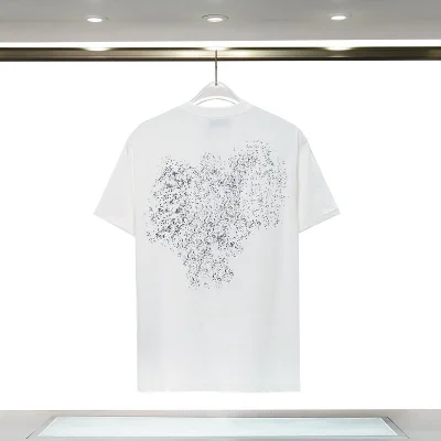 Футболка Balenciaga Ball Pear And Wise Man Print "White" фото № 2