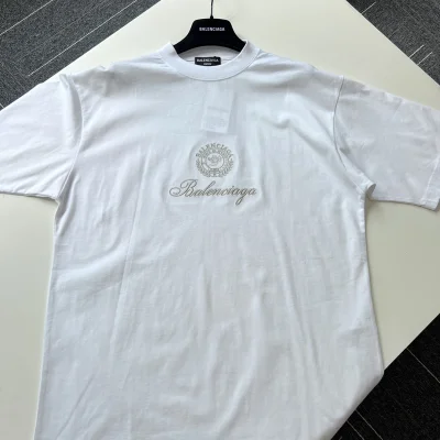 Футболка Balenciaga Cupid Arrow Emblem "White" фото № 7