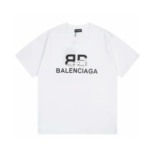 Футболка Balenciaga Logo In The Logo "White"