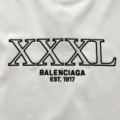 Футболка Balenciaga With Print And Logo "White" фото № 8 Футболка Balenciaga With Print And Logo "White" фото № 8