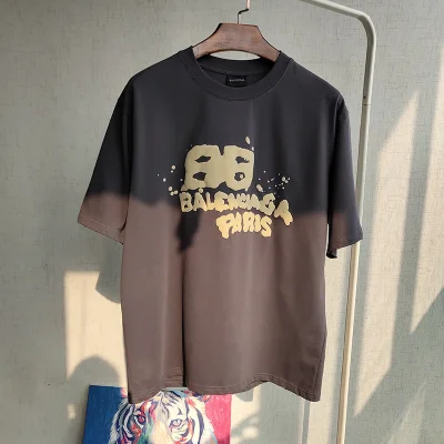 Футболка Balenciaga Voluminous Logo "Black" фото № 2 Футболка Balenciaga Voluminous Logo "Black" фото № 2