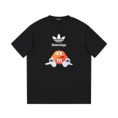 Футболка Balenciaga X Adidas With A Chocolate Candy Print "Black"