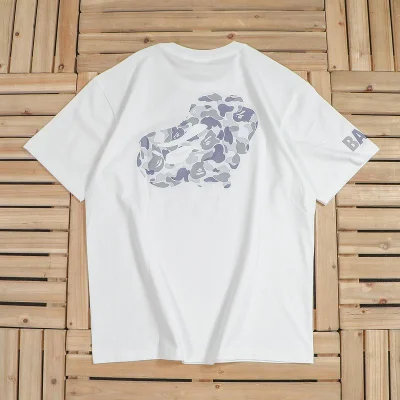 Футболка Bape Colorful Small Details Front And Big Print Back "White" фото № 2 Футболка Bape Colorful Small Details Front And Big Print Back "White" фото № 2