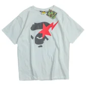 Футболка Bape Big Star Print Front "White"
