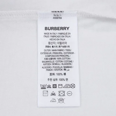 Футболка Burberry England Print "White" фото № 3