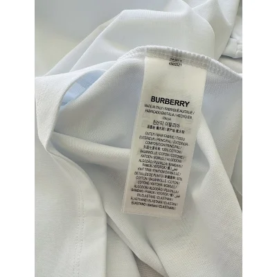 Футболка Burberry With Brand Application "White" фото № 4