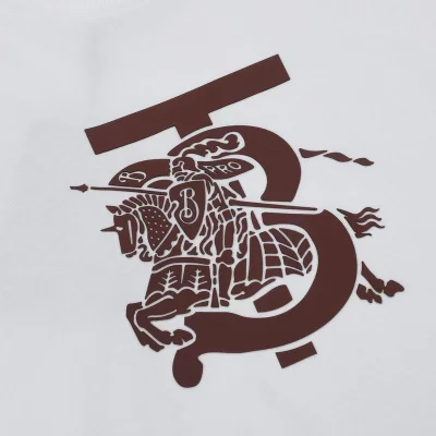 Футболка Burberry With Brown Print "White" фото № 4 Футболка Burberry With Brown Print "White" фото № 4