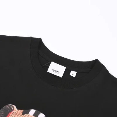 Футболка Burberry With A Colorful Toy Print "Black" фото № 3