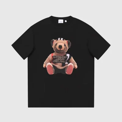 Футболка Burberry With A Colorful Toy Print "Black" фото № 4