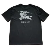 Футболка Burberry Textual Logo "Black"