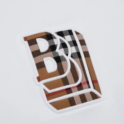 Футболка Burberry Three-Dimensional Logo II "White" фото № 5