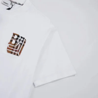 Футболка Burberry Three-Dimensional Logo II "White" фото № 7