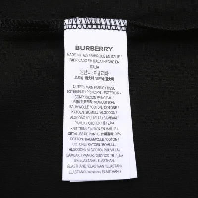 Футболка Burberry Decorated With Spots "Black" фото № 2