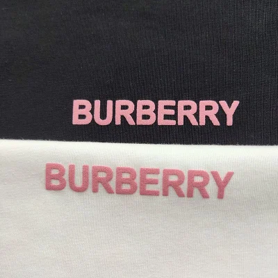 Футболка Burberry Large Sizes "Black" фото № 4