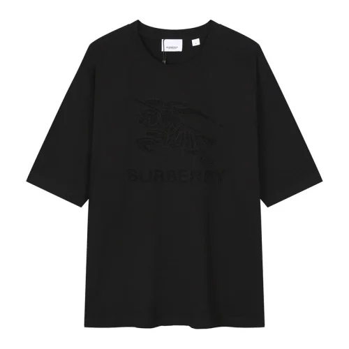 Футболка Burberry With Soft Thread Logo "Black"