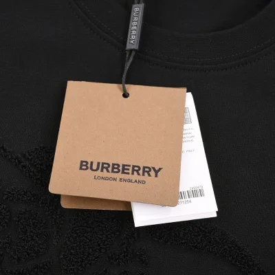 Футболка Burberry With Soft Thread Logo "Black" фото № 3 Футболка Burberry With Soft Thread Logo "Black" фото № 3