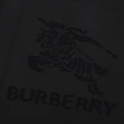 Футболка Burberry With Soft Thread Logo "Black" фото № 6 Футболка Burberry With Soft Thread Logo "Black" фото № 6