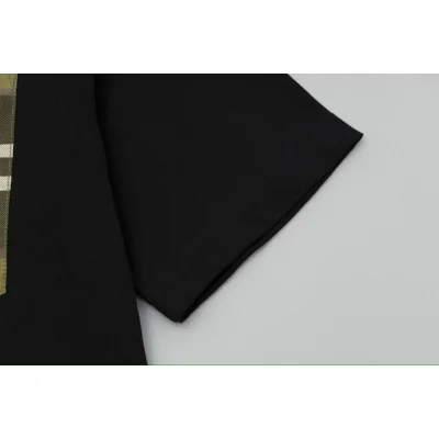 Футболка Burberry With Cell-Style Pocket "Black" фото № 2