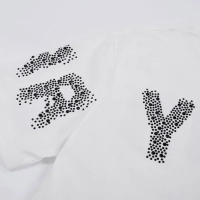 Футболка Burberry Ablished Ryroad - Text "White" фото № 2