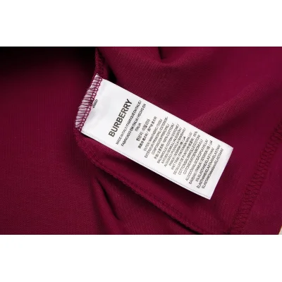 Футболка Burberry With The Rider Logo In The Center "Vinous" фото № 5