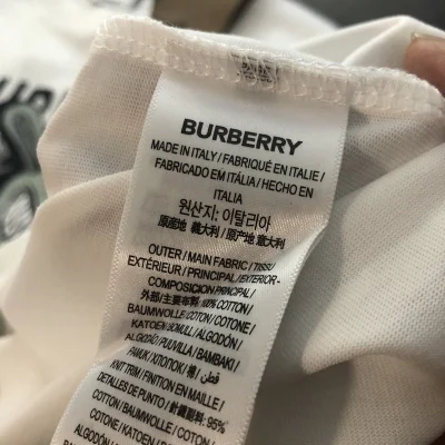 Футболка Burberry Rock And Roll "White" фото № 5 Футболка Burberry Rock And Roll "White" фото № 5