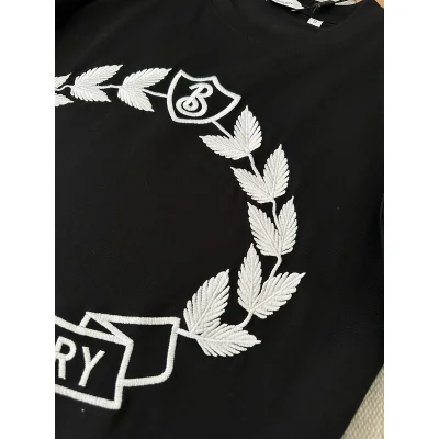 Футболка Burberry Beautiful Wreath Print "Black" фото № 6
