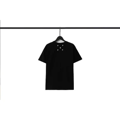 Футболка Burberry With A Letter-In-Letter Print "Black" фото № 2