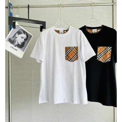 Футболка Burberry Combined With The Style Of The Cage "White" фото № 2